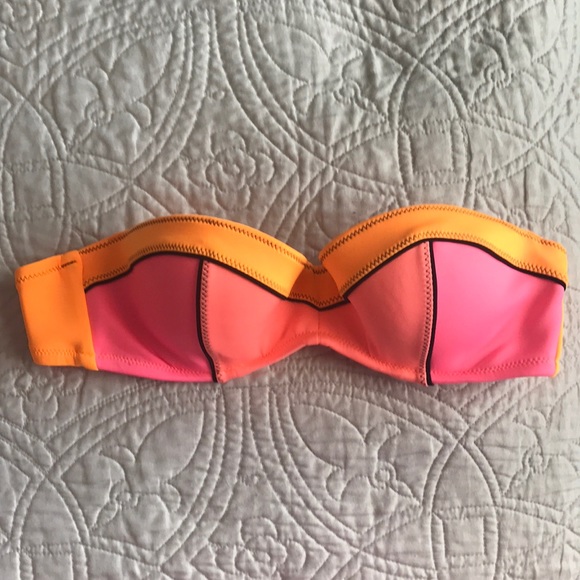 Strapless VS Neon Bikini Top - Picture 5 of 5